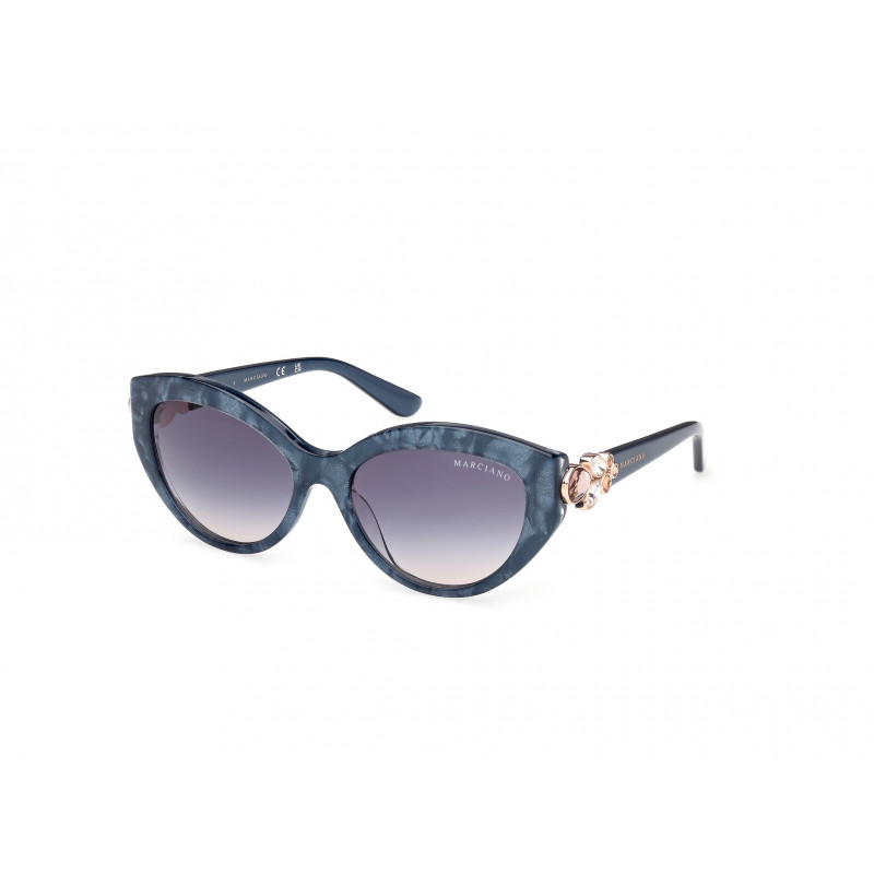Sunglasses Guess By Marciano GM 00033 92W Blue/Pearl / Blue/Monocolor 54mm