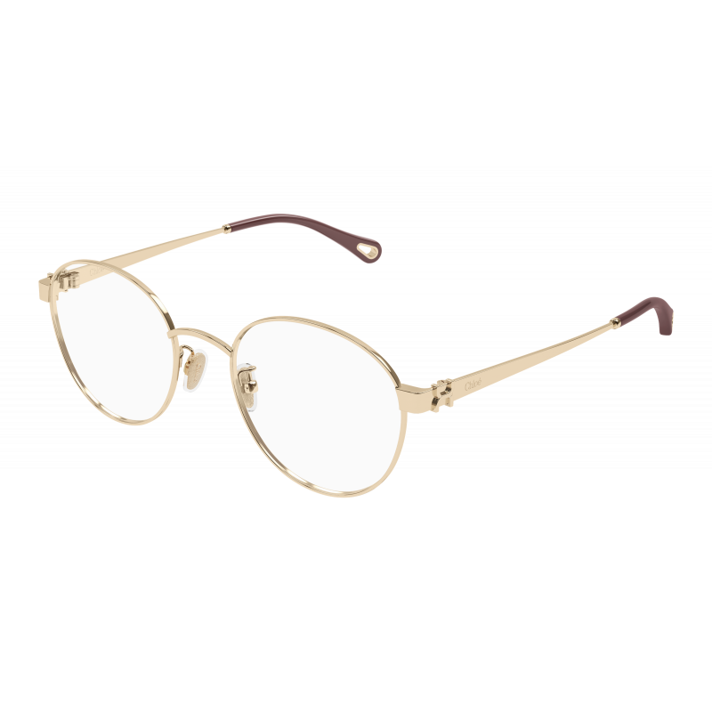 Eyeglasses Chloé CH 0377 OA- 003 Gold / Transparent 52mm