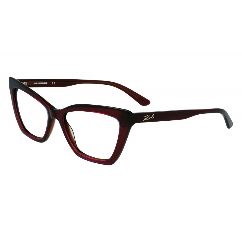 Eyeglasses KARL LAGERFELD KL 6063 603 Burgundy Trilayer