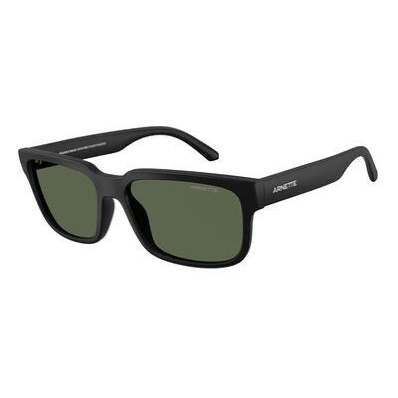 Sunglasses Arnette AN 4362 29009A Matte Black / Dark Green Polar Policarbonate Polarized 57mm