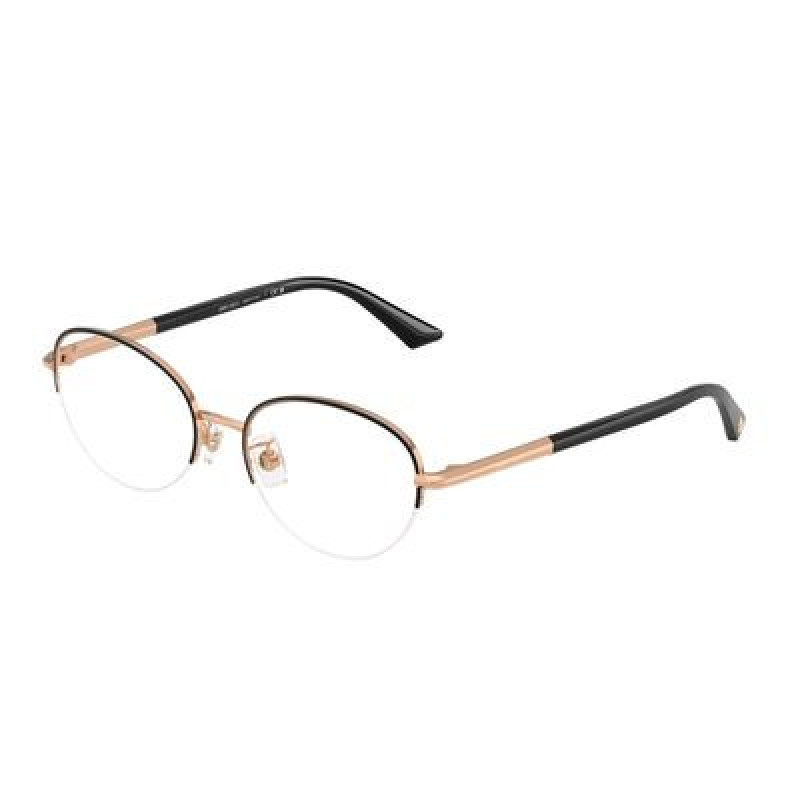 Eyeglasses Jimmy Choo JC 2014 D 3022 Rose Gold/Black / Demo Lens 51mm