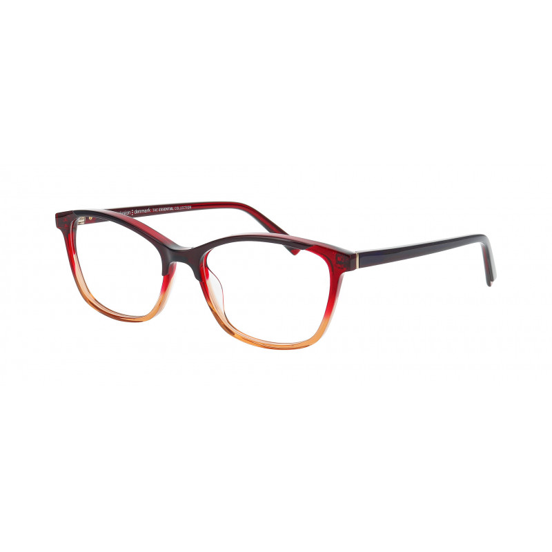 Eyeglasses Pro-design Denmark SPARKLE 2 4045 Red Gradient Transparent 53mm