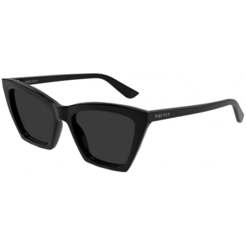Sunglasses Alexander McQueen AM 0536 S- 001 Black / Grey 54mm