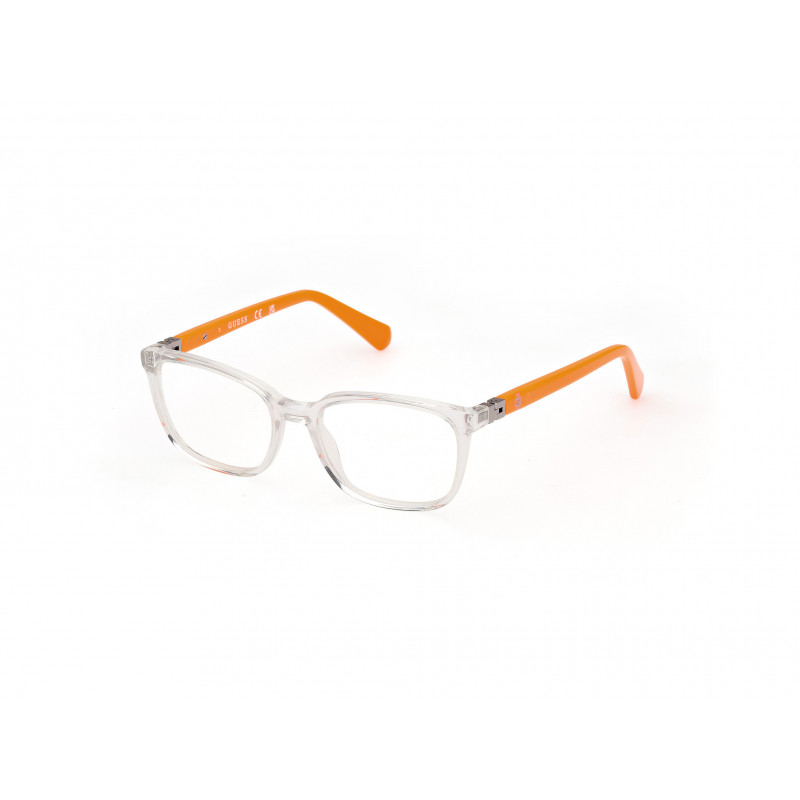 Eyeglasses Guess GU 50144 026 Crystal / Shiny Light Orange 47mm