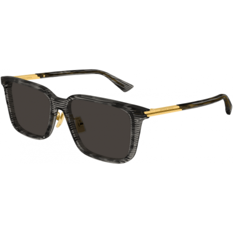 Sunglasses Bottega Veneta BV 1374 SK- 007 Havana / Grey Gold 57mm