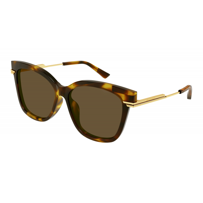Sunglasses Bottega Veneta BV 1296 SA- 002 Havana / Brown Gold 57mm