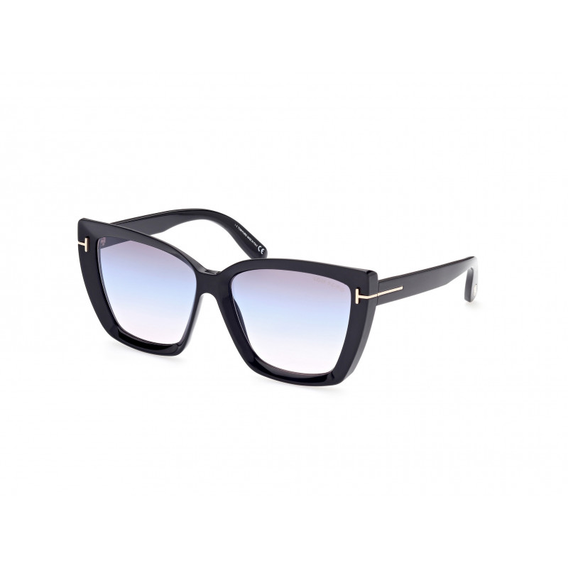 Sunglasses Tom Ford FT 0920 01B Shiny Black / 57mm