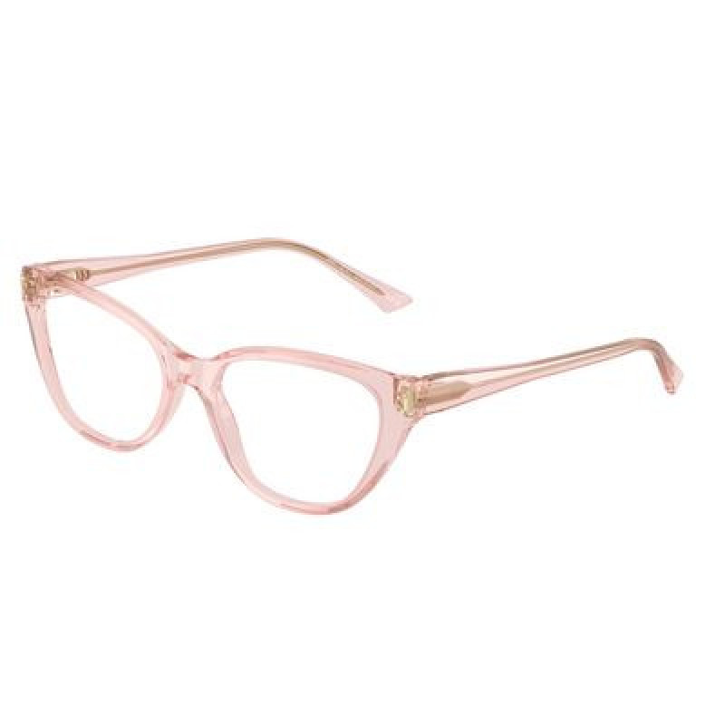 Eyeglasses Jimmy Choo JC 3011 5034 Transparent Pink Demo Lens 52mm