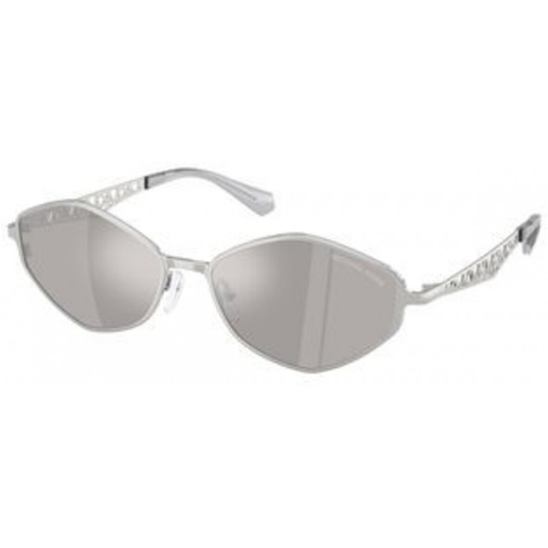 Sunglasses Michael Kors MK 1181 18936G Silver / Mirror Polyamide Standard 56mm