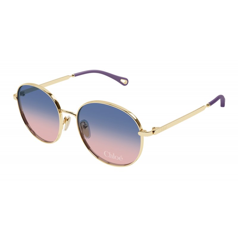 Sunglasses Chloé CH 0325 S- 003 Gold / Blue 55mm