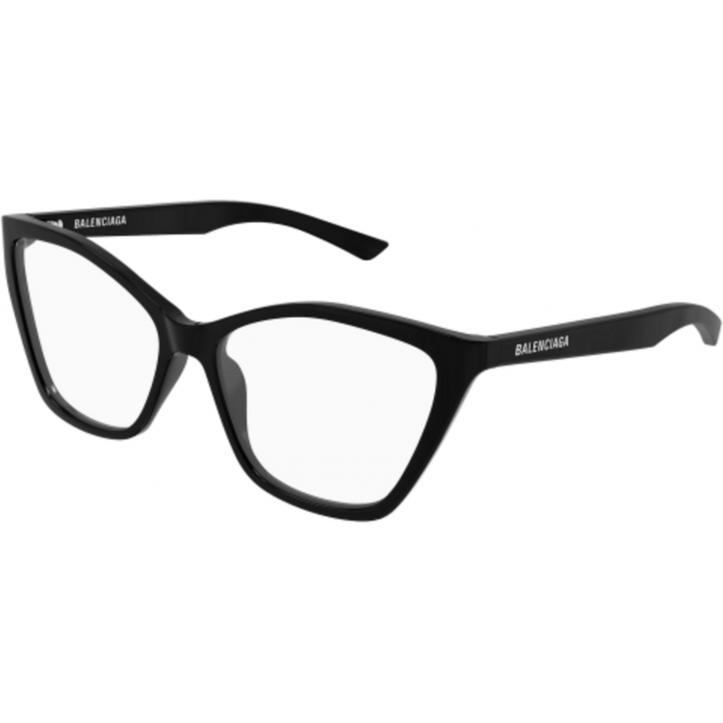 Eyeglasses Balenciaga BB 0405 O- 001 Black / Transparent 57mm