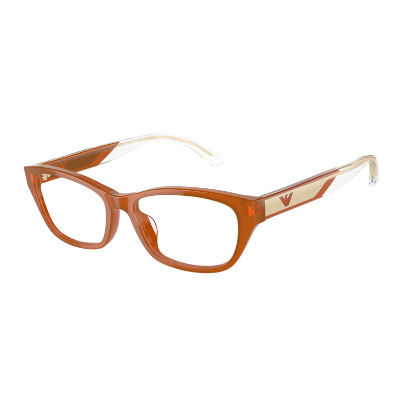 Eyeglasses Emporio Armani EA 3238 U 6097 Shiny Opaline Orange 52mm