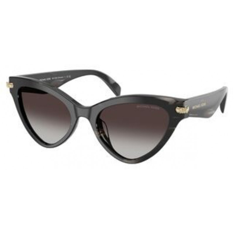Sunglasses Michael Kors MK 2259 U 40348G Black Horn / Light Grey Gradient Polyamide Standard 52mm