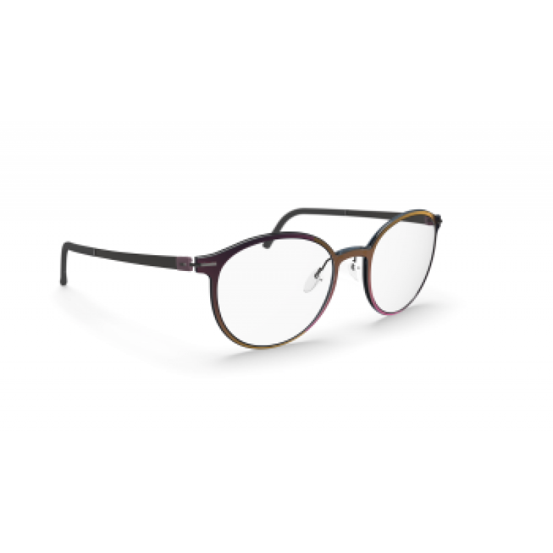 Eyeglasses Silhouette Infinity View Full Rim 2923 9040 Smoky Amethyst 49mm