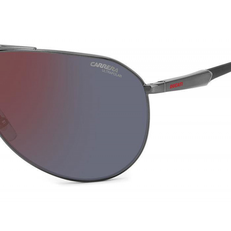 Sunglasses Carrera CARDUC 030 /S 07H4 H4 Red Mirror Pz Hightcontrast Ar 67mm