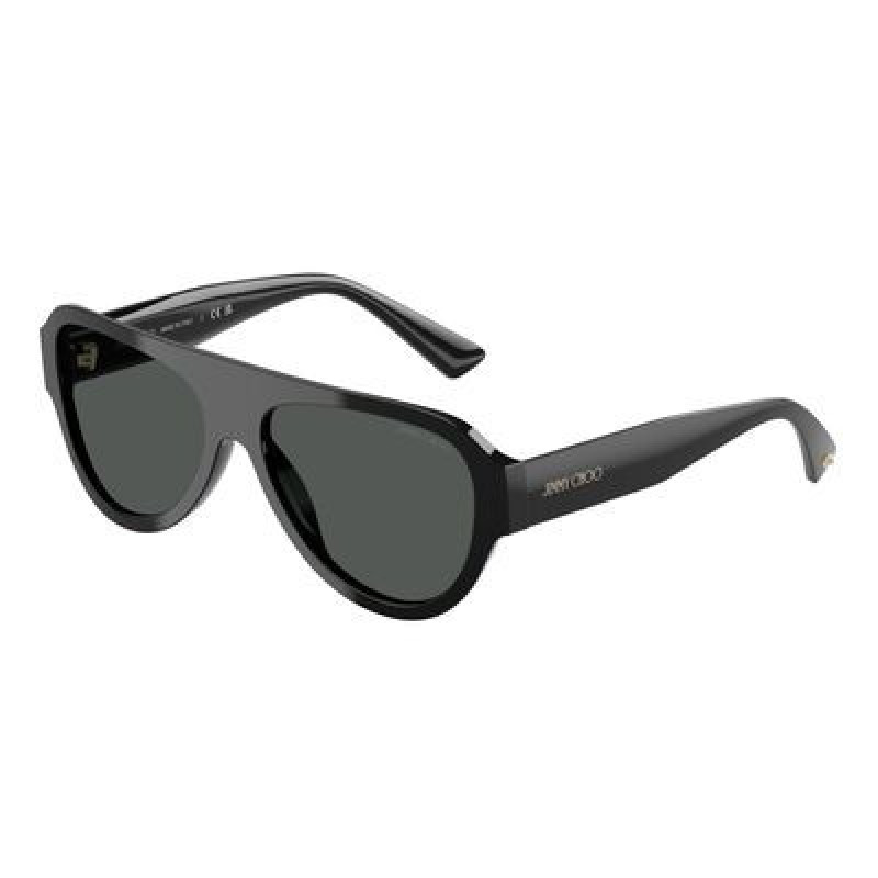 Sunglasses Jimmy Choo JC 5027 50008G Black / Gradient Grey Polyamide Standard 55mm