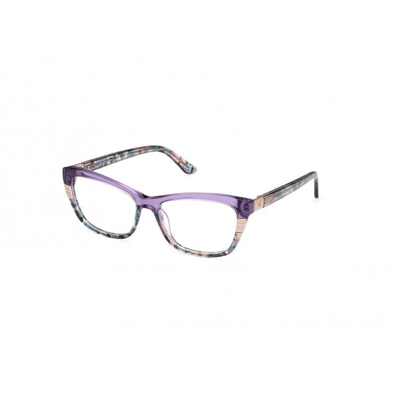 Eyeglasses Guess By Marciano GM 50010 081 Shiny Violet / Violet/Havana 53mm