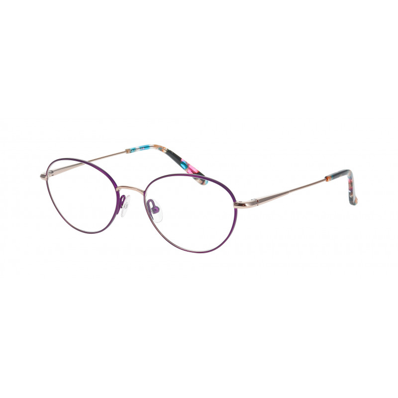 Eyeglasses Nifties NI 8561 3431 Purple-blue Dark Matt / Nosepad 48mm