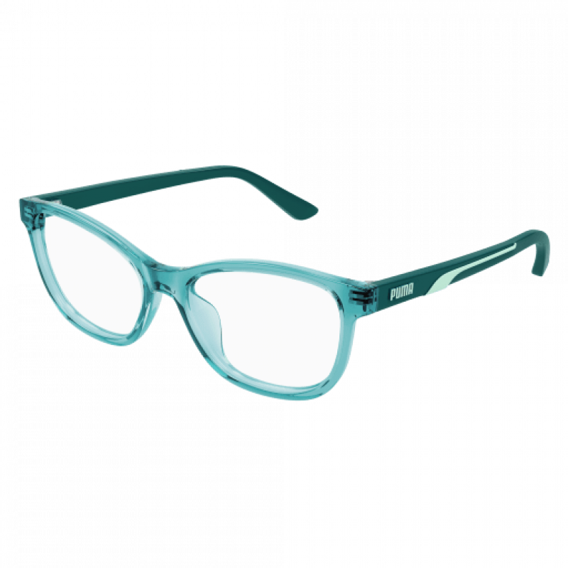 Eyeglasses Puma PJ 0077 O- 005 Light-blue / Transparent Blue 50mm