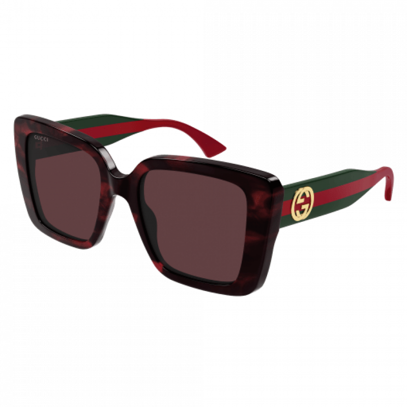 Sunglasses Gucci GG 1861 S- 003 Havana / Red Green 53mm