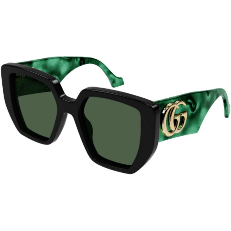 Sunglasses Gucci GG 0956 S- 001 Black / Green 54mm
