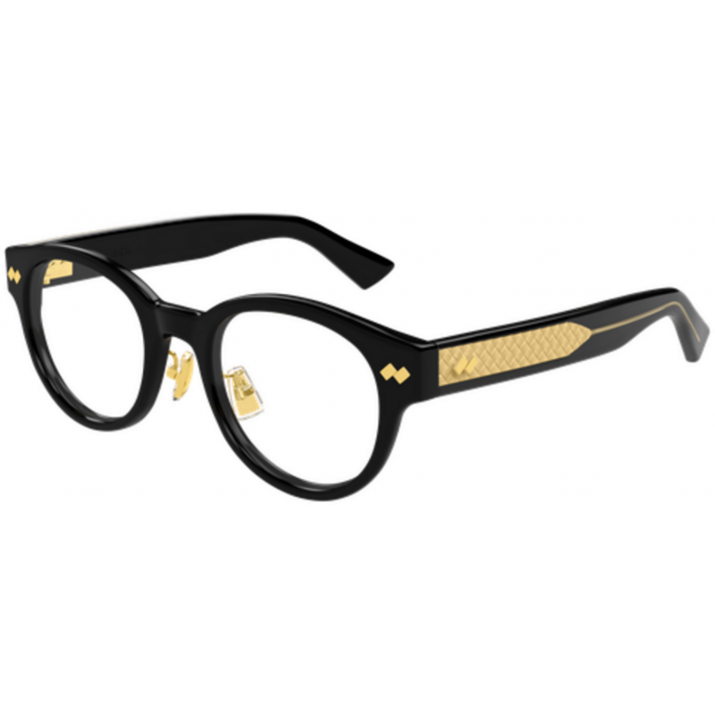 Eyeglasses Bottega Veneta BV 1405 OA- 001 Black / Transparent 50mm