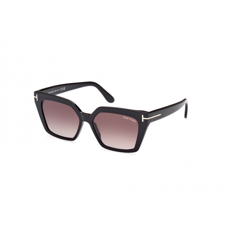 Sunglasses Tom Ford FT 1030 01Z Shiny Black / 53mm