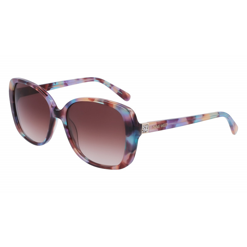 Sunglasses NINE WEST NW 657 S N 441 Teal/Purple Tortoise 54mm