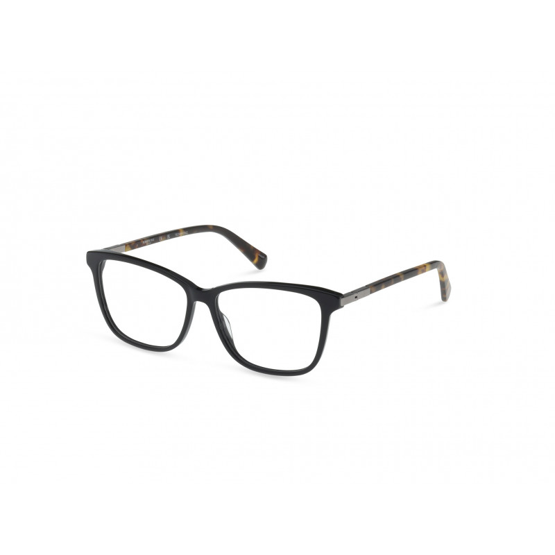 Eyeglasses Kenneth Cole New York KC 0361 001 Shiny Black / Blonde Havana 55mm