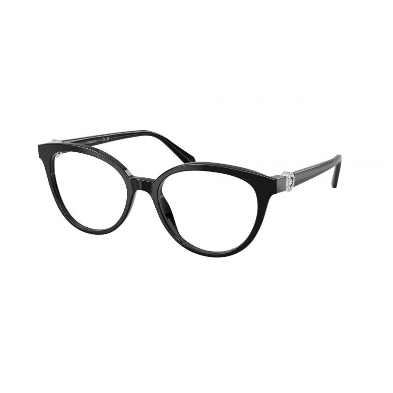 Eyeglasses Swarovski SK 2078 1038 Black Demo Lens 52mm