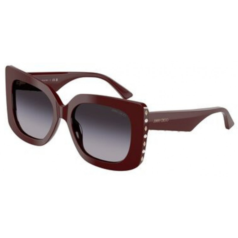 Sunglasses Jimmy Choo JC 5025 HF 50578G Red / Gradient Grey Polyamide Standard 54mm