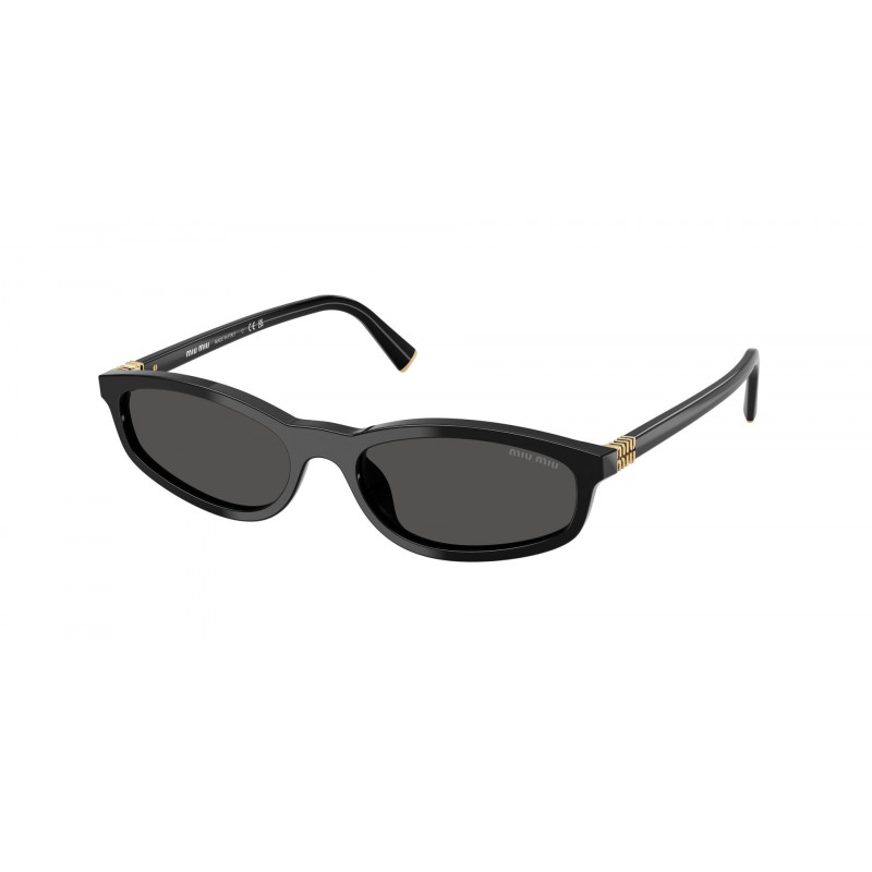Sunglasses Miu MU A 06 SF 16K08Z Black / Dark Grey Polyamide Standard 54mm