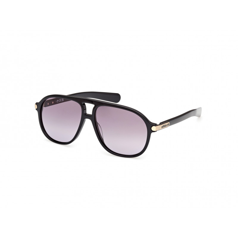 Sunglasses Adidas Originals OR 0136 01B Shiny Black / 58mm