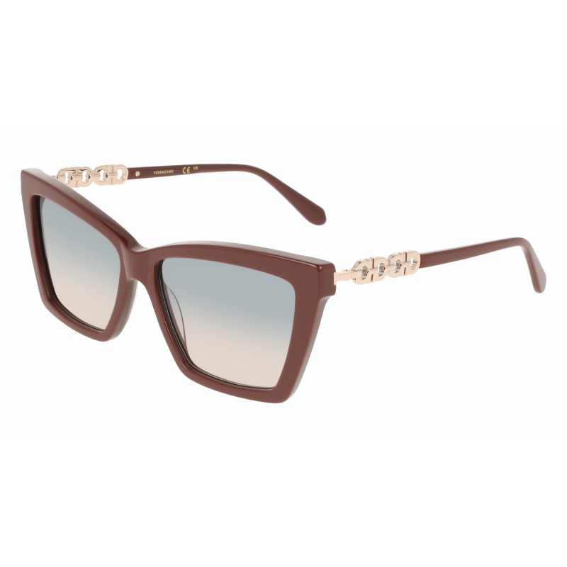 Sunglasses FERRAGAMO SF 2112 S 606 Burgundy 57mm