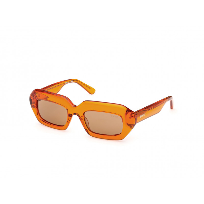 Sunglasses Emilio Pucci EP 0245 42E Orange/Monocolor / 51mm