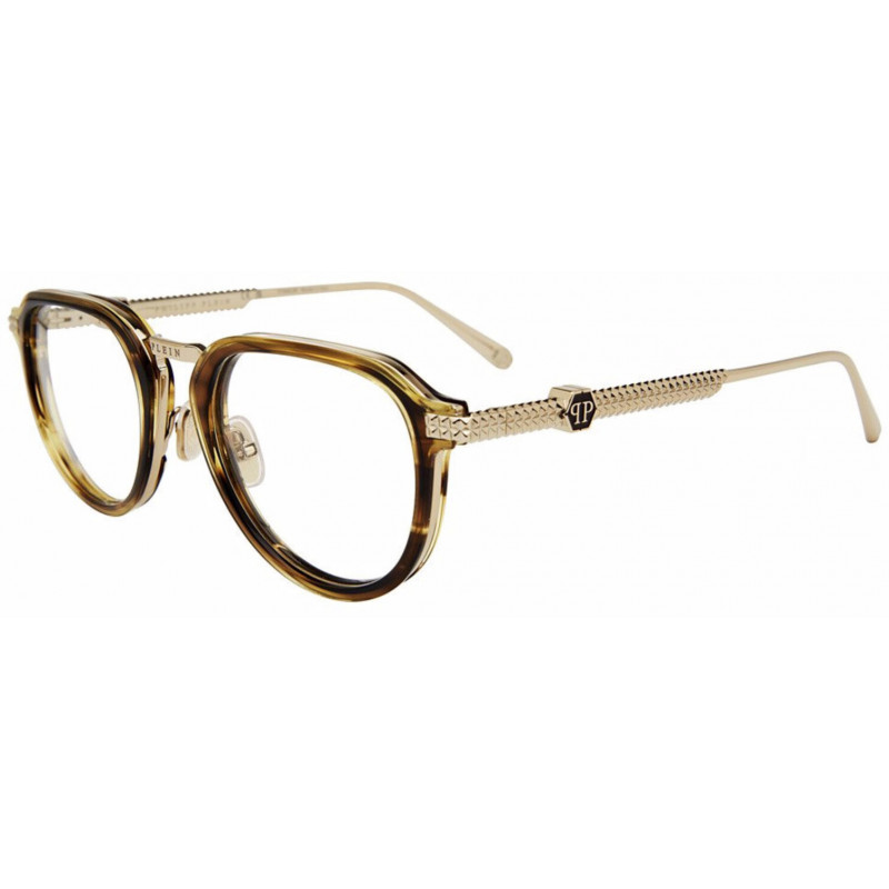 Sunglasses Philipp Plein VPP 116 M 08ff Grey/Gold 52mm