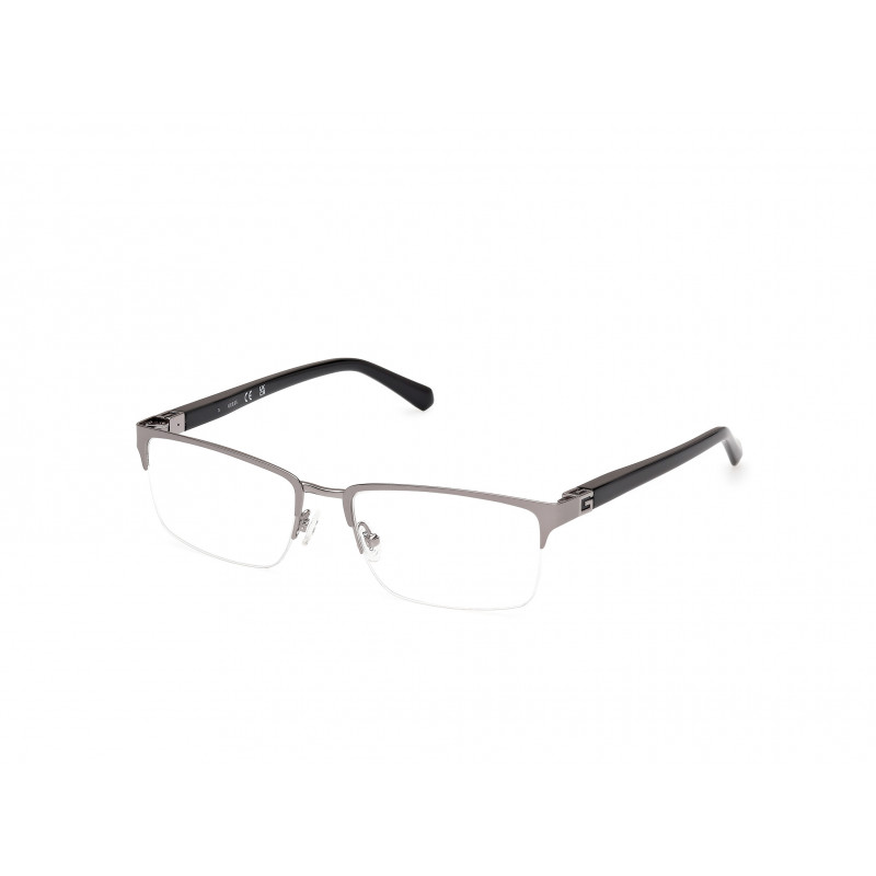 Eyeglasses Guess GU 50191 009 Matte Gunmetal / Shiny Black 56mm