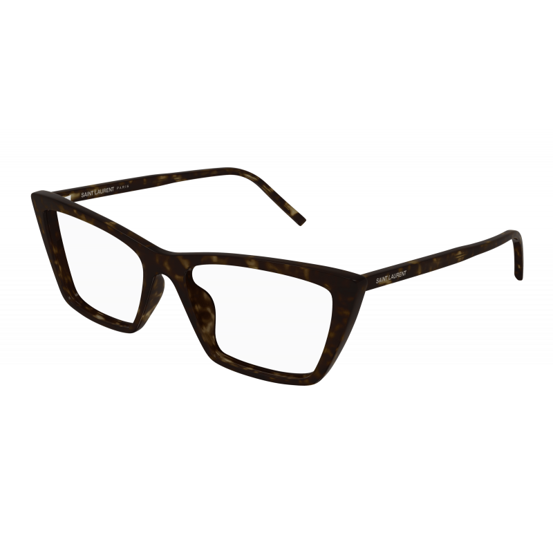 Eyeglasses Saint Laurent SL 737 MICA THIN OPT- 002 Havana / Transparent 54mm