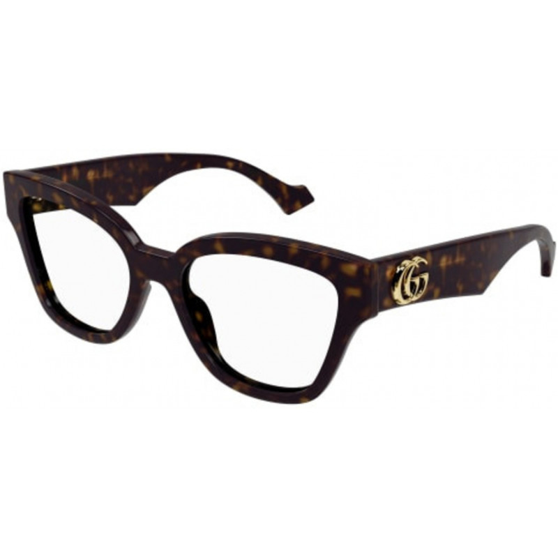 Eyeglasses Gucci GG 1424 O- 006 Havana / Transparent 54mm