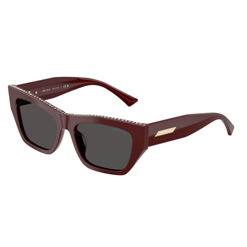 Sunglasses Jimmy Choo JC 5035 BF 505787 Cranberry / Dark Grey Polyamide Standard 54mm