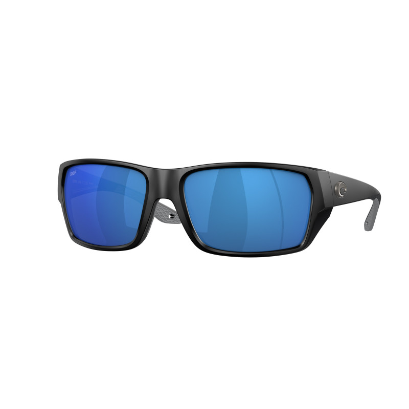 Sunglasses Costa Del Mar 06 S 9113 911308 Tailfin Matte Black Blue Mirro 60mm