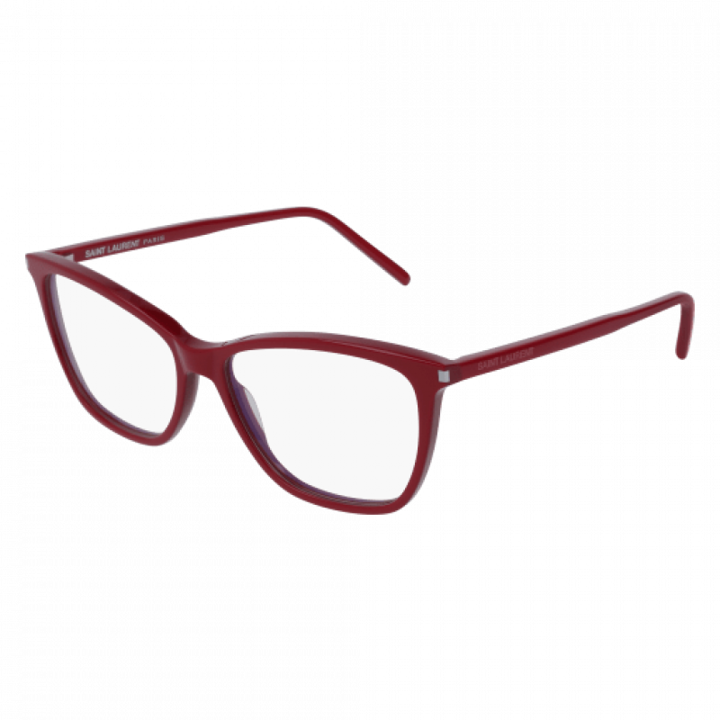 Eyeglasses Saint Laurent SL 259 - 003 Red / Transparent 53mm