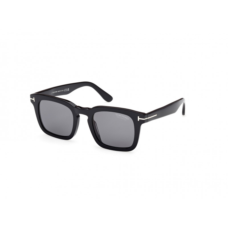 Sunglasses Tom Ford FT 0751 01D Shiny Black / 50mm
