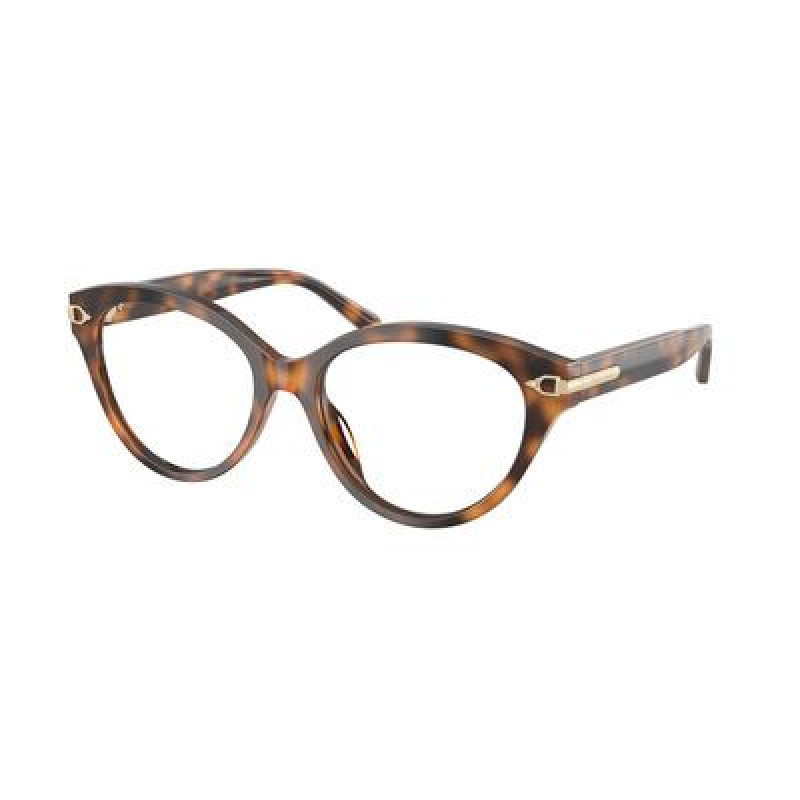 Eyeglasses Ralph Lauren RL 6256 U 6089 Havana Demo Lens 53mm