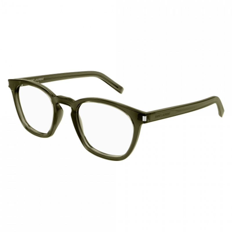 Eyeglasses Saint Laurent SL 28 OPT- 003 Green / Transparent 50mm