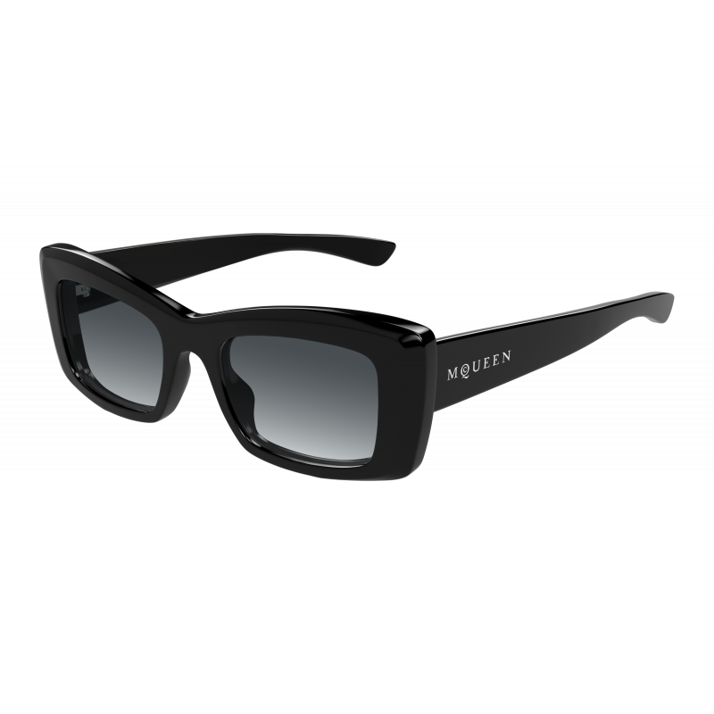 Sunglasses Alexander McQueen AM 0526 S- 001 Black / Grey 50mm