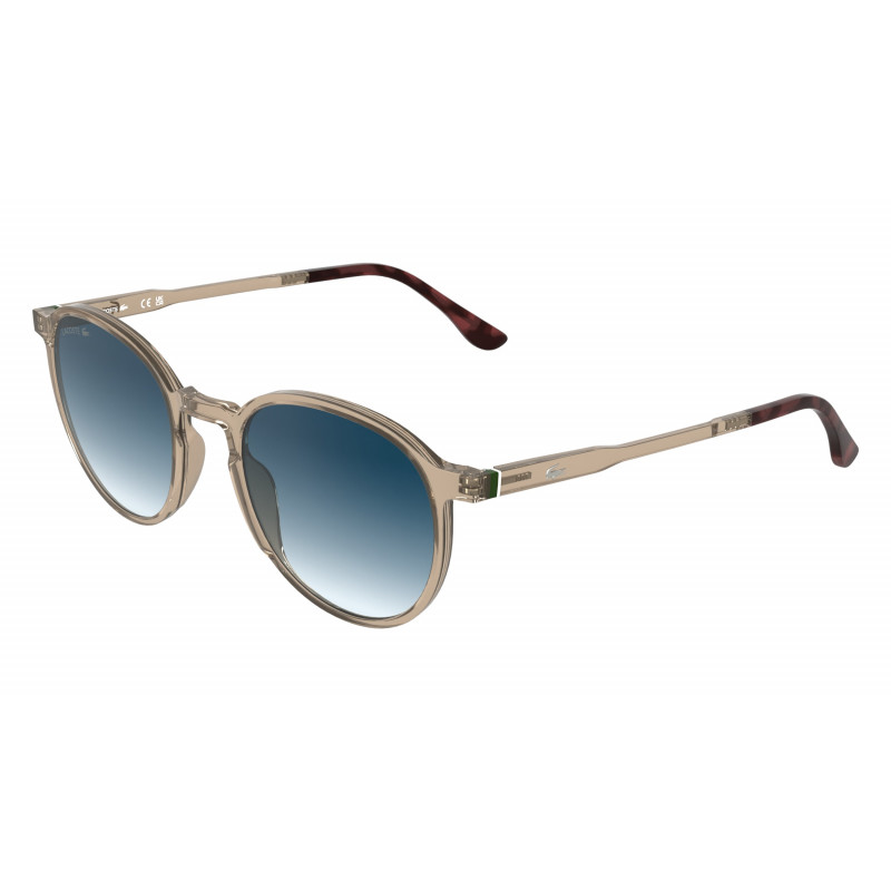 Sunglasses LACOSTE L 6105 S 210 Transparent Light Brown 51mm