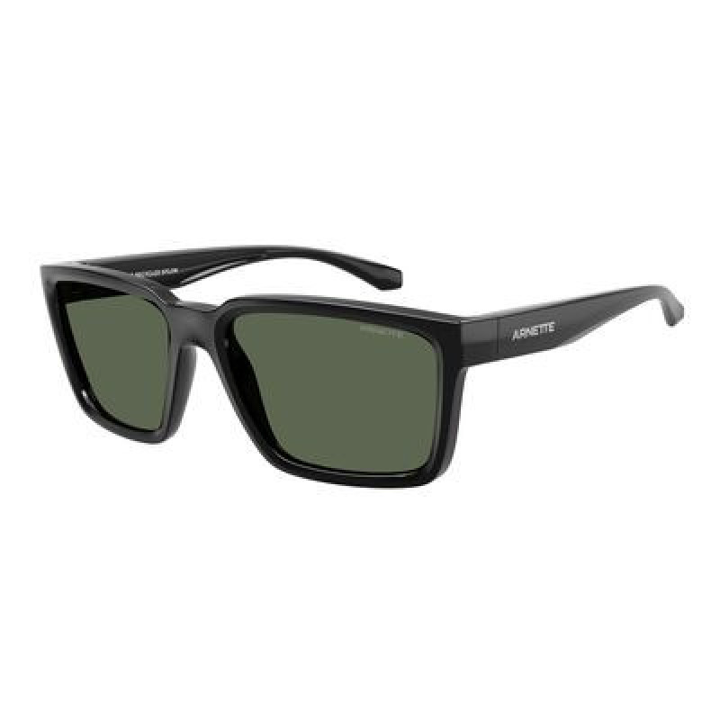 Sunglasses Arnette AN 4346 290071 Recycled Black / Dark Green Policarbonate Standard 57mm