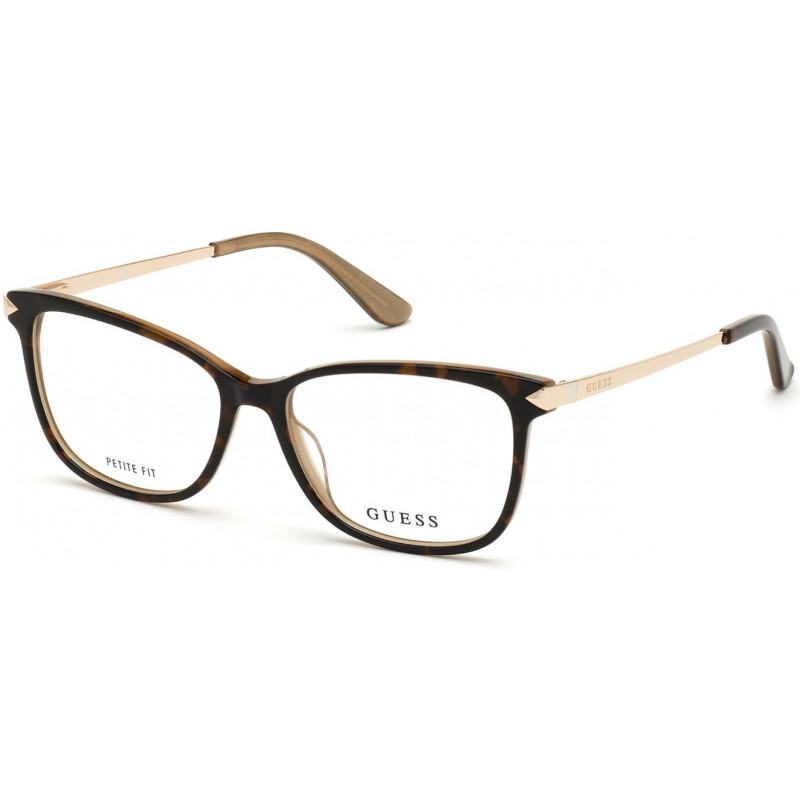 Eyeglasses Guess GU 2754 052 Havana/Monocolor / Shiny Pale Gold