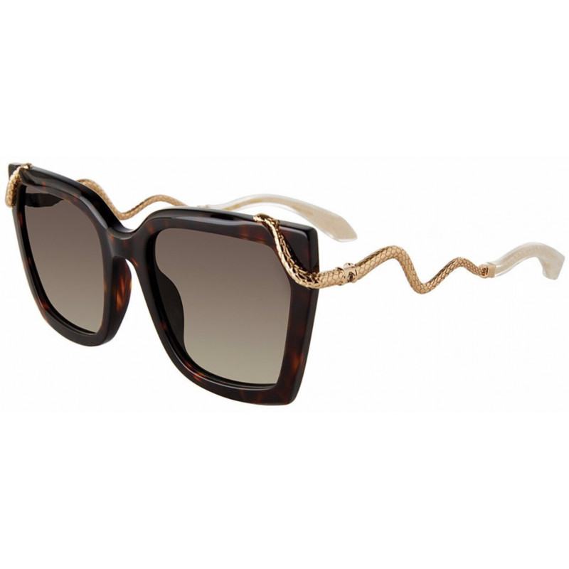 Sunglasses Roberto Cavalli SRC 034 M 0743 Brown-yellow Havana - 56mm